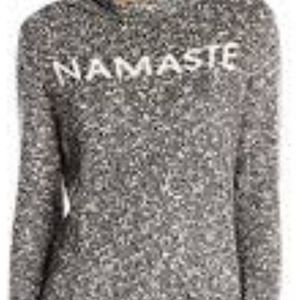 NWOT Life Is Good Yoga Namaste Pullover Sweater